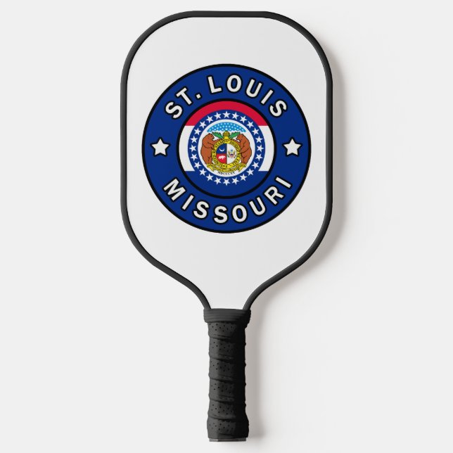 St. Louis Missouri Pickleball Schläger (Vorderseite)