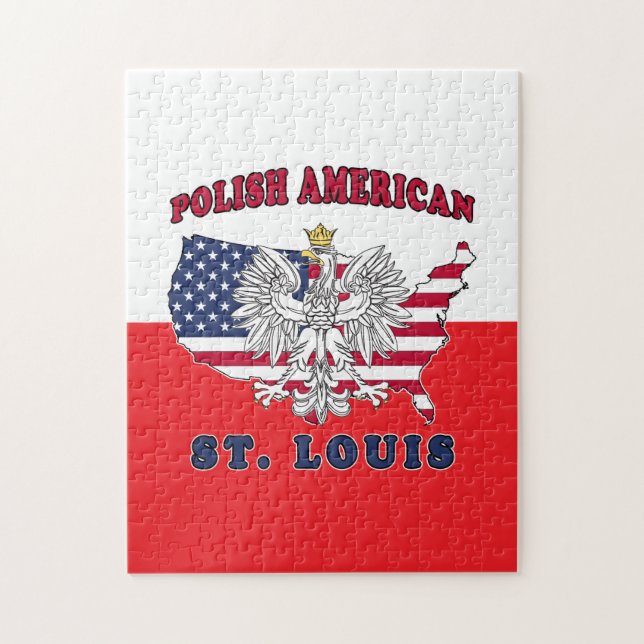 St. Louis Missouri Polnisch (Vertikal)