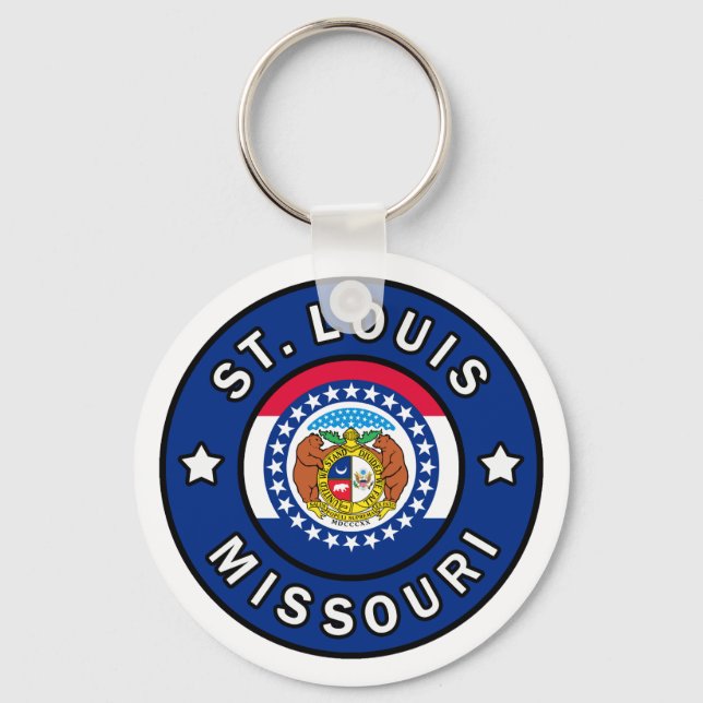 St. Louis Missouri Schlüsselanhänger (Vorderseite)