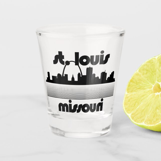 St. Louis Missouri Schnapsglas (Vorderseite)