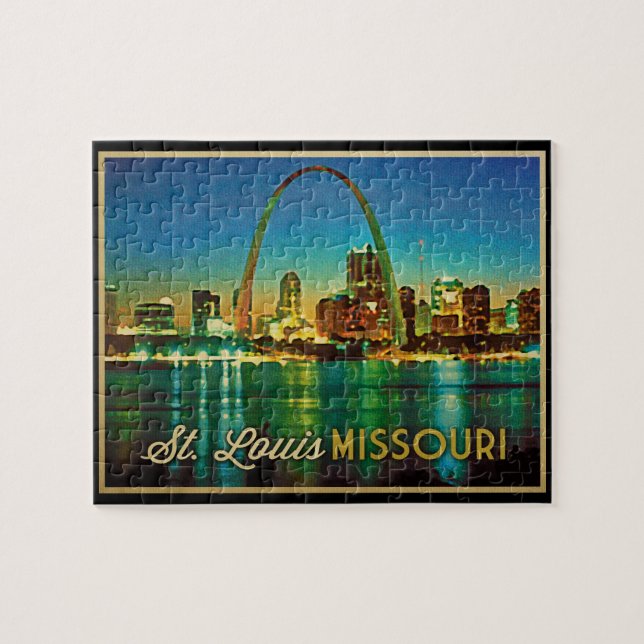 St. Louis Missouri Skyline (Horizontal)