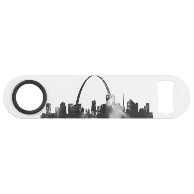 ST LOUIS, MISSOURI SKYLINE-GESCHWINDIGKEIT FLASCHE SPEED FLASCHENÖFFNER (Vorderseite (Horizontal))