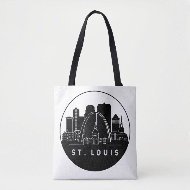 St. Louis Missouri Skyline Tasche (Vorderseite)