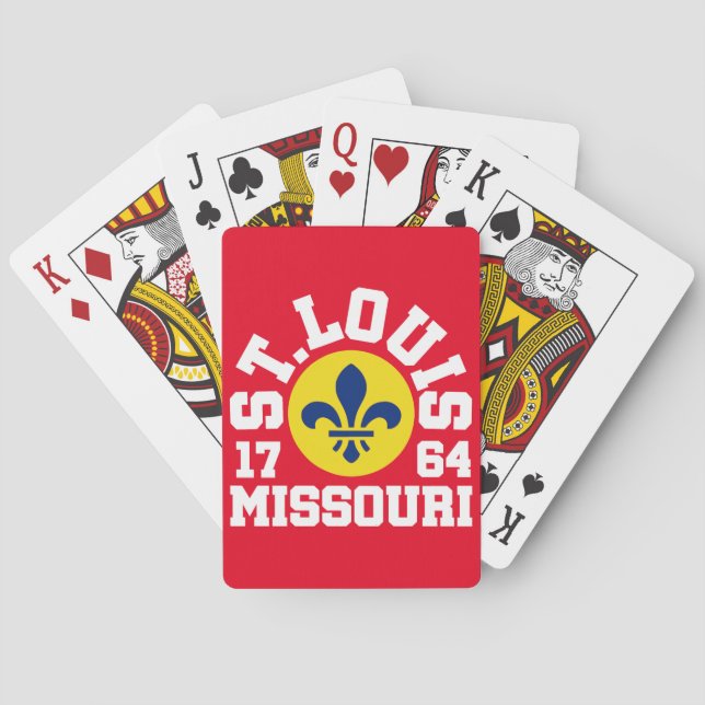 St. Louis, Missouri Spielkarten (Rückseite)