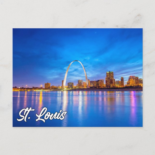 St. Louis, Missouri, Vereinigte Staaten Postkarte (Vorderseite)