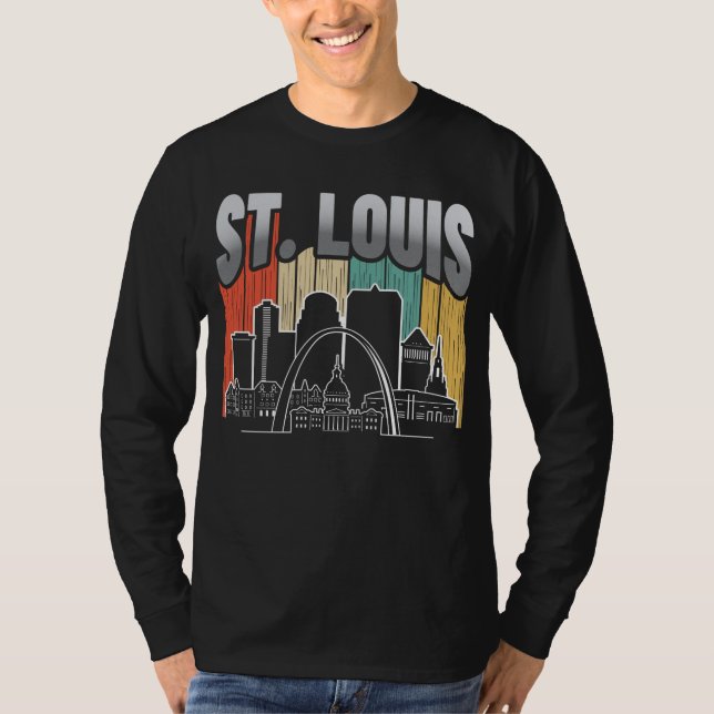 St. Louis Missouri Vintag T-Shirt (Vorderseite)
