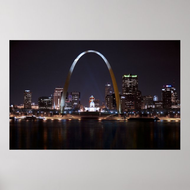 St. Louis Night Poster (Vorne)