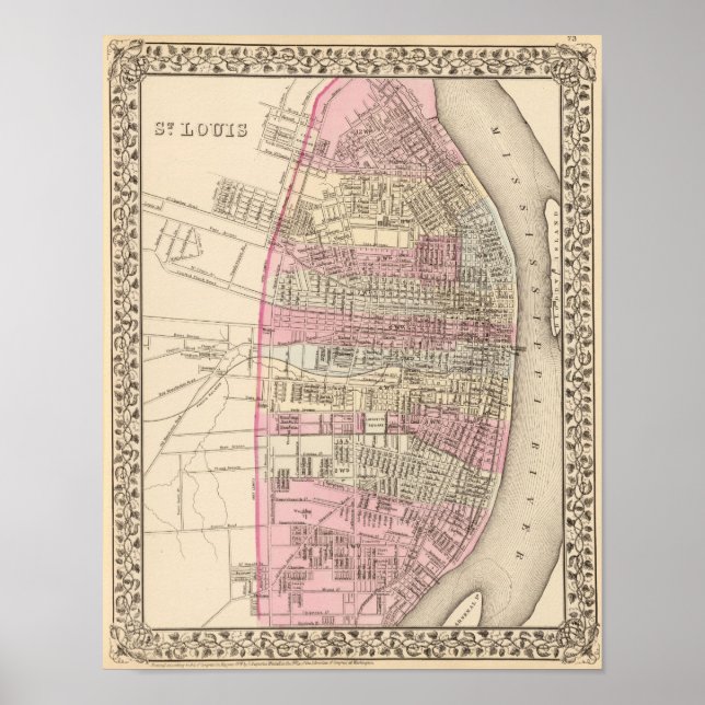 St Louis Poster (Vorne)