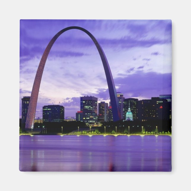 St. Louis Skyline Magnet (Vorne)