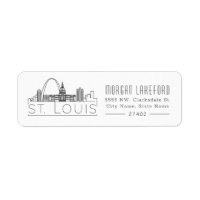 St. Louis Stylized Skyline |