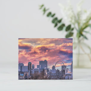 St. Louis Sunrise Postkarte