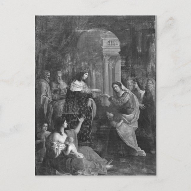 St. Louis verteilt Alms Postkarte (Vorderseite)