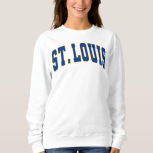St. Louis Vintage Varsity College Style Sweatshirt