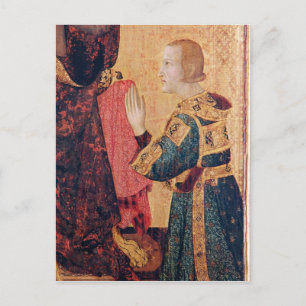 St. Louis von Toulouse, der seinen Bruder krönt Postkarte