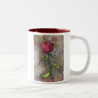 St.- LouisRosen-Tasse Zweifarbige Tasse