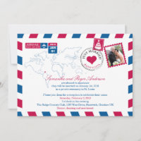 St. Lucia Airmail Post Wedding Reception