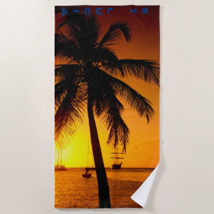 St Lucia Beach Handtuch