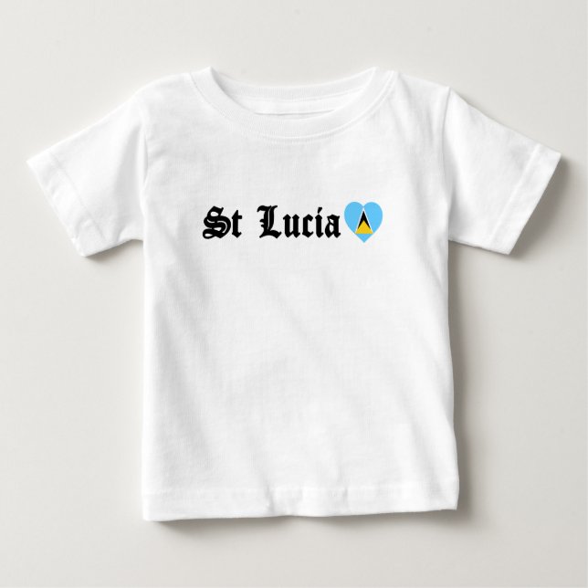 St Lucia Blackletter Kirche Santa Maria delle Graz Baby T-shirt (Vorderseite)