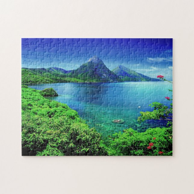 St. Lucia Die Pitons (Horizontal)