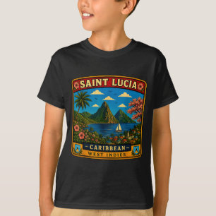 St. Lucia Familientrip Karibik St. Lucia T-Shirt