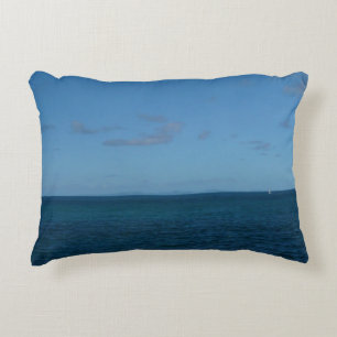 St. Lucia Horizon Blauer Ozean Dekokissen