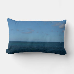 St. Lucia Horizon Blauer Ozean Lendenkissen