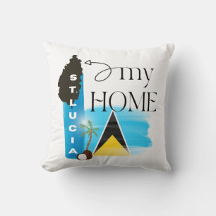 St Lucia My Zuhause Kissen