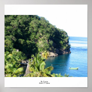 St Lucia Poster