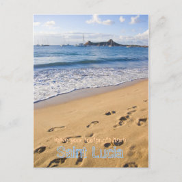 St Lucia Postkarte