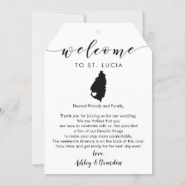 St. Lucia Wedding Begrüßungstag, Brief & Tour