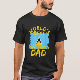 St. Lucian Vater Weltkulturerbe der Unesco T-Shirt