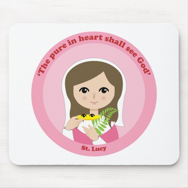 St. Lucy Mousepad (Vorne)