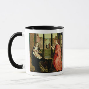 St Luke, das ein Porträt der Jungfrau zeichnet Tasse
