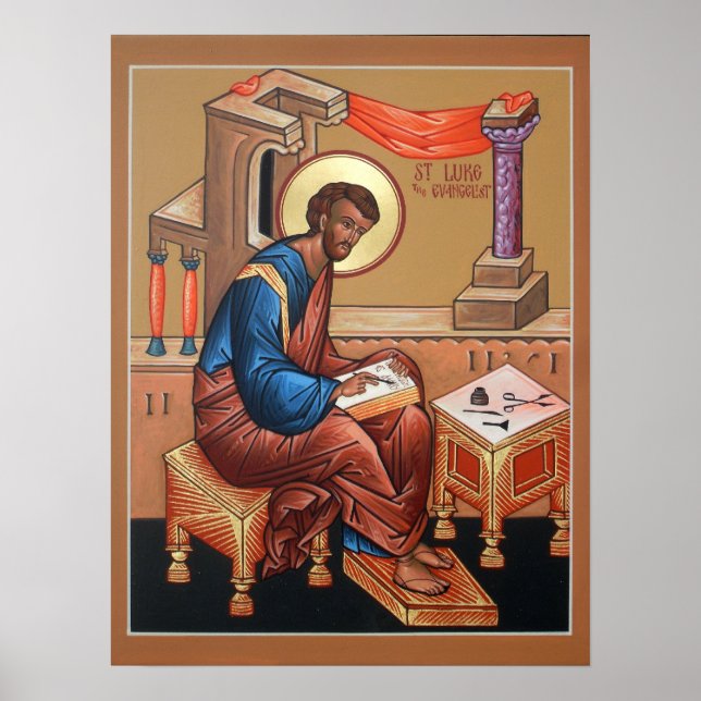 St. Luke, das Evangelist-Poster Poster (Vorne)
