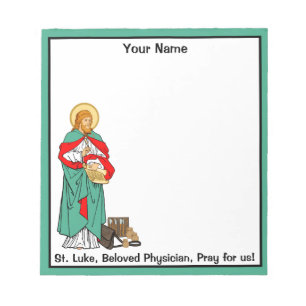 St. Luke, geliebter Arzt (RLS 08; MedVers.) Notizblock
