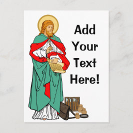 St. Luke, geliebter Arzt (RLS 08; MedVers.) Postkarte