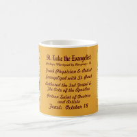 St. Luke l'évangéliste (RLS 08) Café Mug 2a