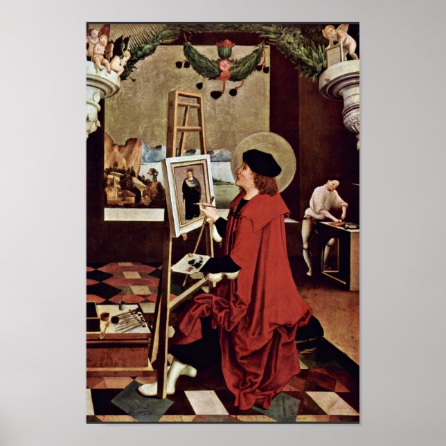 St. Luke Malerei Poster (Vorne)