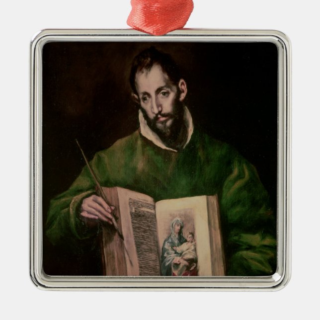 St Luke Silbernes Ornament (Vorne)