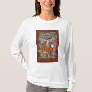 St Luke, vom Evangelium von St. Riquier T-Shirt