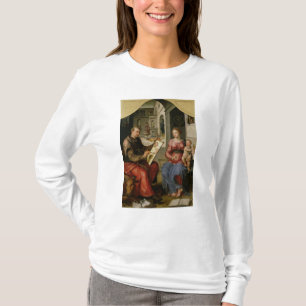 St Luke, welches die Jungfrau, c.1545 malt T-Shirt
