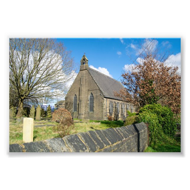 St. Luke's Churchyard, Norland Fotodruck (Vorne)