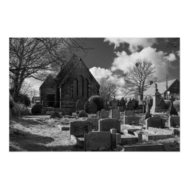 St. Luke's Churchyard, Norland Poster (Vorderseite)