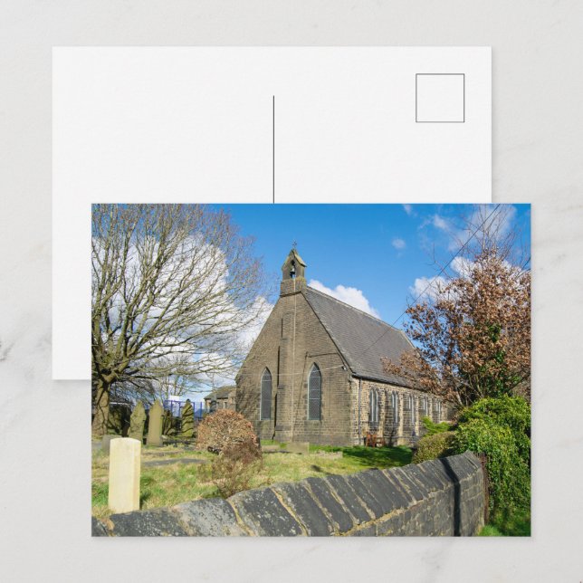 St. Luke's Churchyard, Norland Postkarte (Vorne/Hinten)