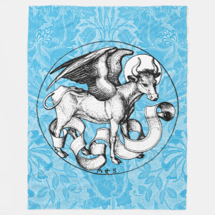 St. Luke's Emblem Winged Bull Fleecedecke