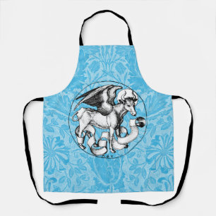 St. Luke's Emblem Winged Bull Schürze