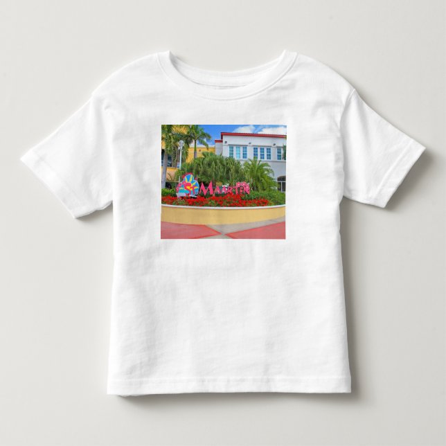 St. Maarten, Begrüßungszeichen, Fotografie, Nieder Kleinkind T-shirt (Vorderseite)