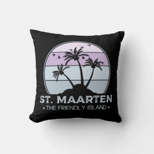 St. Maarten Das freundliche Retro der Insel Sint M Kissen