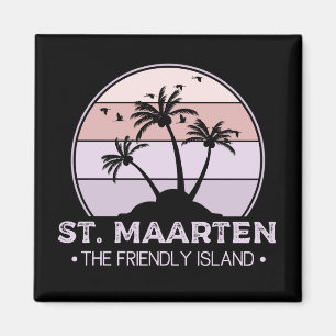 St. Maarten Das freundliche Retro der Insel Sint M Magnet