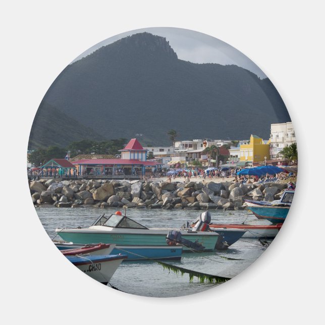St. Maarten Harborside Magnet (Vorne)